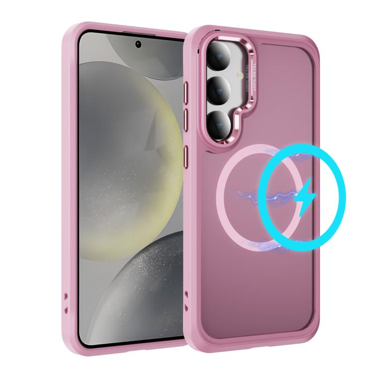 Samsung Galaxy S24 / S25 5G MagSafe Magnetic Protective Case Cover - Pink