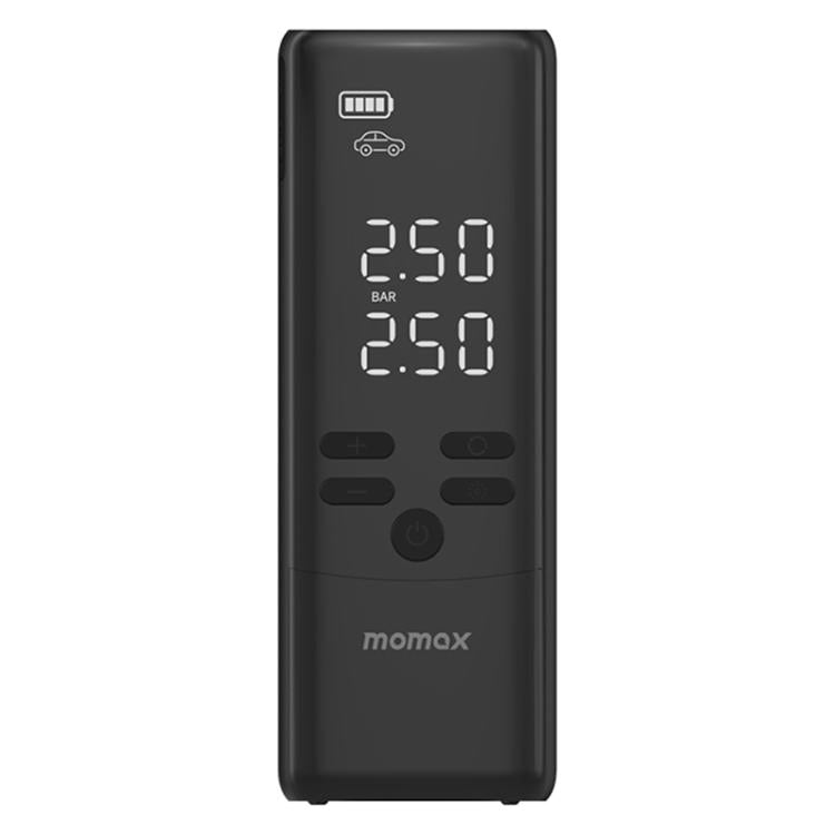 MOMAX CR16D Portable Smart Electric Wireless Air Pump - Black