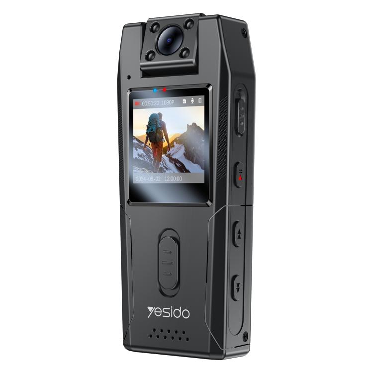 Yesido 1.3 inch 1080P Ultra-clear Night Vision Video Recorder (Black)