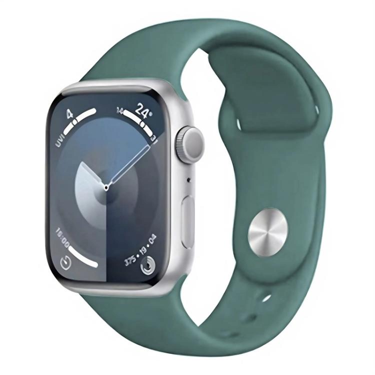 Apple Watch 46mm / 49mm / 45mm / 44mm xDfind Dark Green Silicone Sports Band