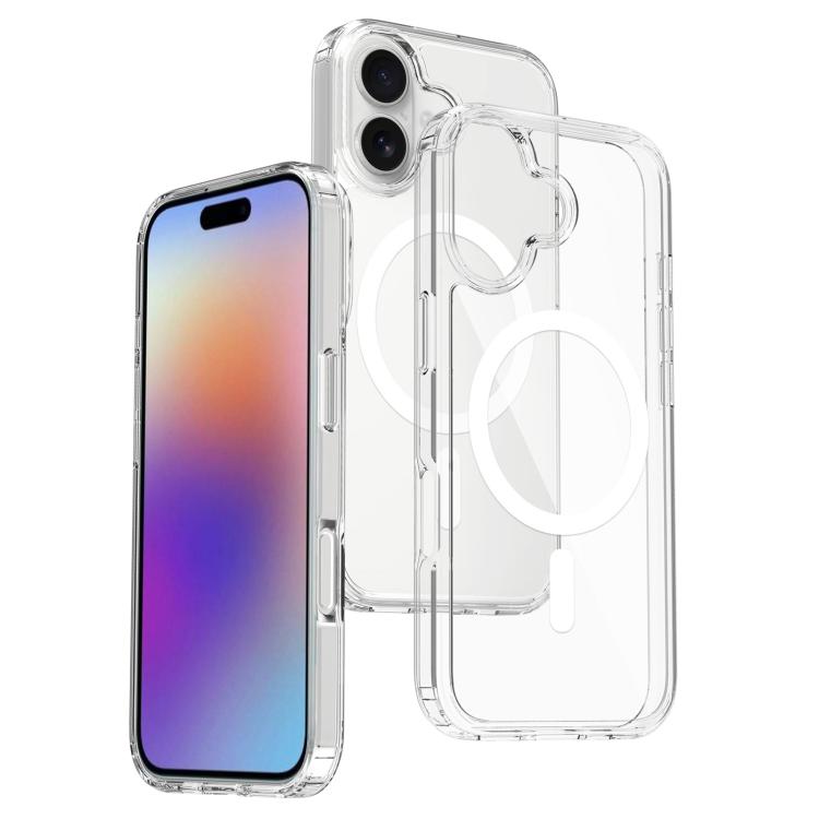Apple iPhone 17 Scratchproof PC Hybrid TPU MagSafe Transparent Phone Case