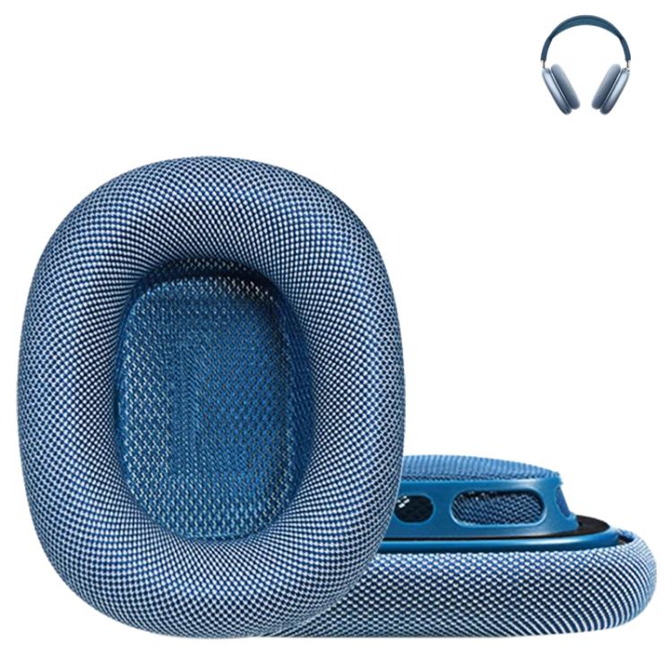 Apple AirPods Max Magnetic Earphone Covers - Blue (2pcs Roller Cloth)