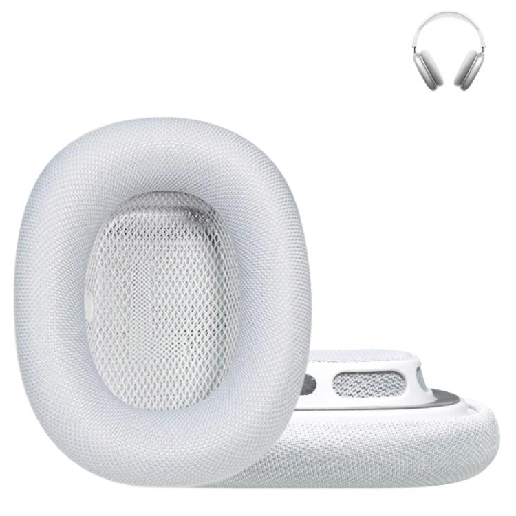 Apple AirPods Max Roller Cloth Magnetic Earphone Covers - Light Gray (2pcs)