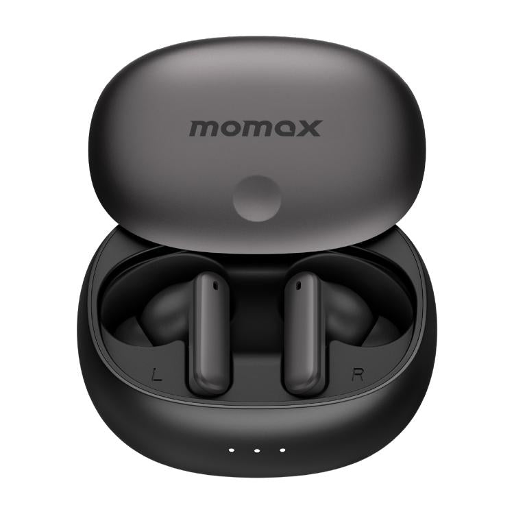 MOMAX 1-Vibe Lite True Wireless Noise Cancelling BT5.4 Earphones - Black
