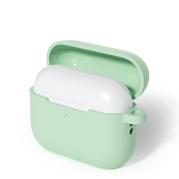 Apple AirPods Pro 3 Silicone Earphone Protective Case with Hook - Matcha Green