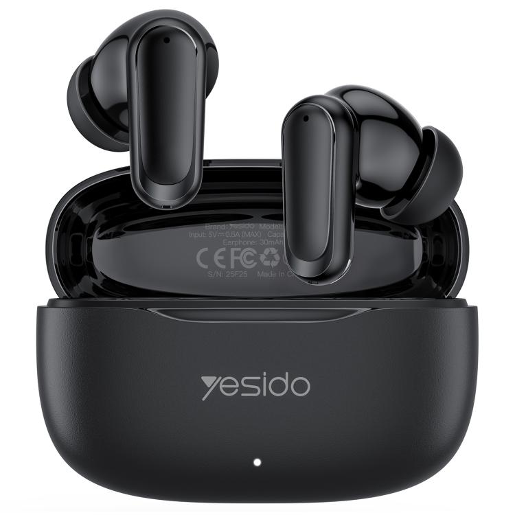 Yesido In-Ear TWS Bluetooth Earphone - Black