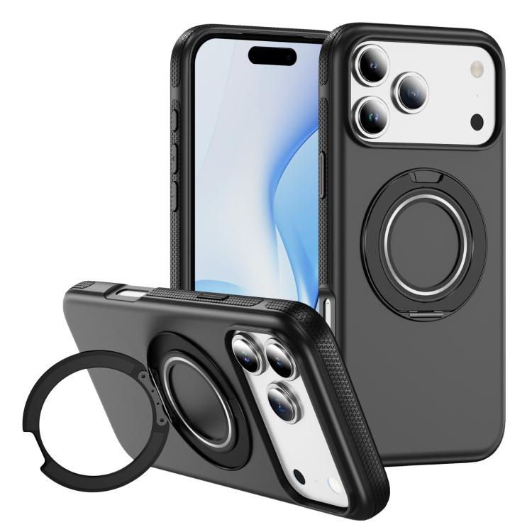 Apple iPhone 17 Pro Max Gear Holder C MagSafe Phone Case - Black