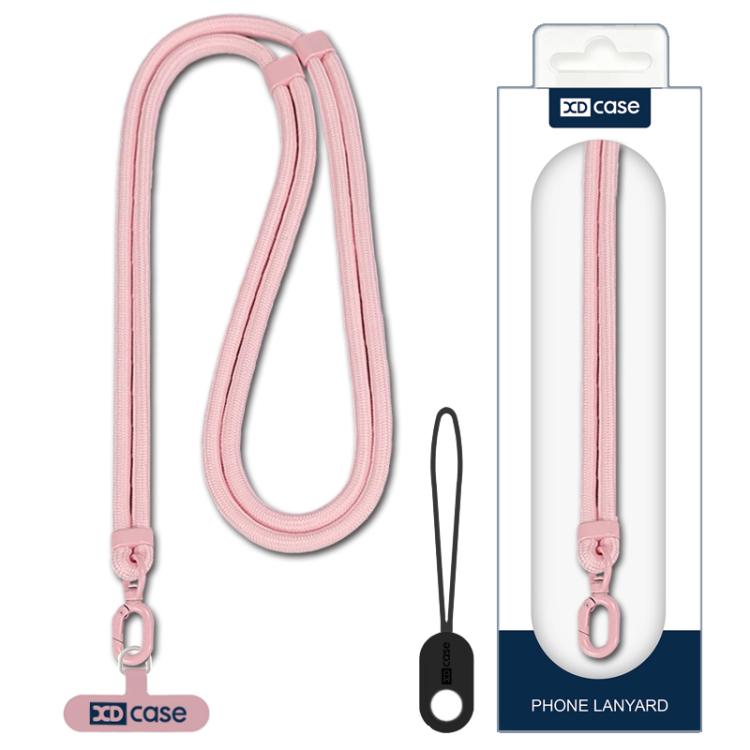 Light Pink XDCase Cover Adjustable Crossbody Mobile Phone Lanyard