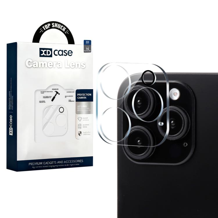 Apple iPhone 16 Pro / 16 Pro Max xDcase Cover Transparent Tempered Glass Camera Film