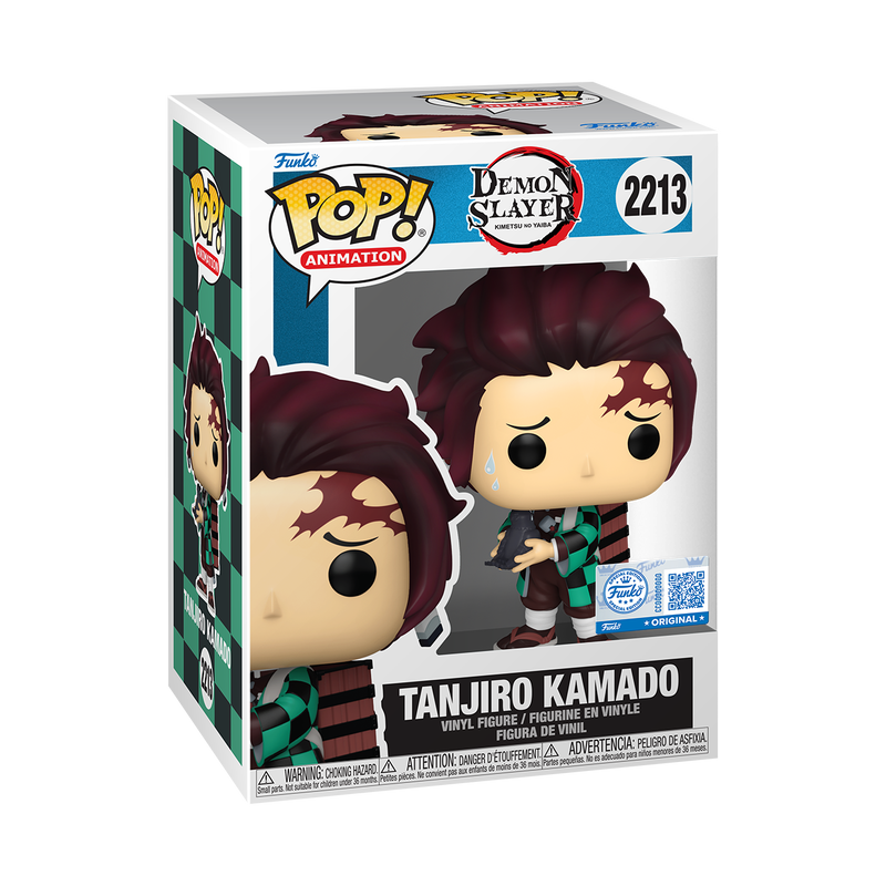 Funko Pop! Vinyl Demon Slayer Tanjiro w/Crow