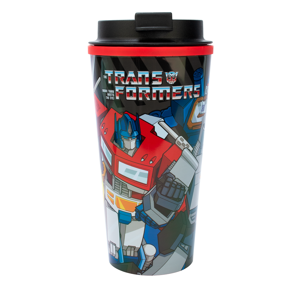 Transformers 450 ml screw-top thermos tumbler