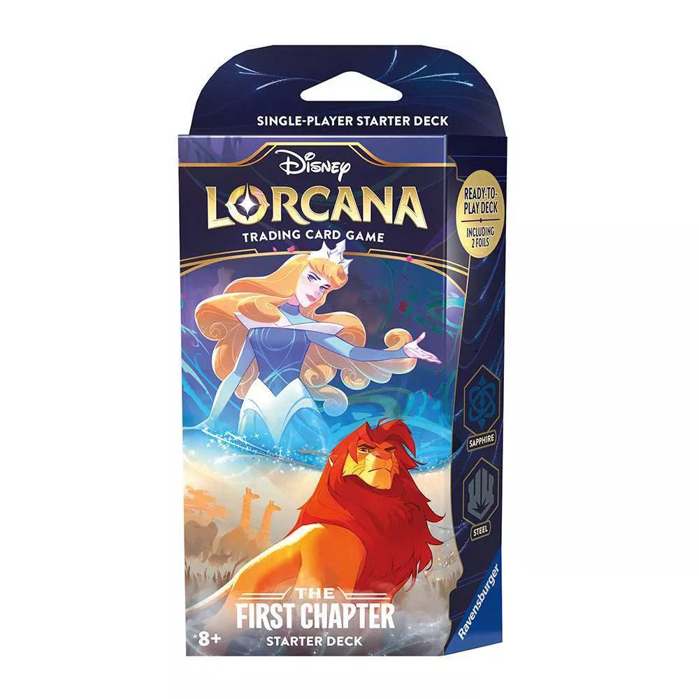 Disney Lorcana: The First Chapter TCG Starter Deck Sapphire & Steel