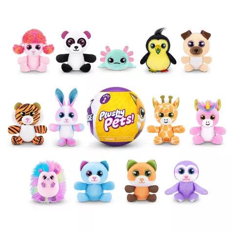 5 Surprise Series 2 Plushy Pets! Mystery Capsule, Random Delivery