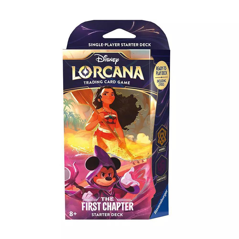 Disney Lorcana: The First Chapter TCG Starter Deck Amber & Amethyst