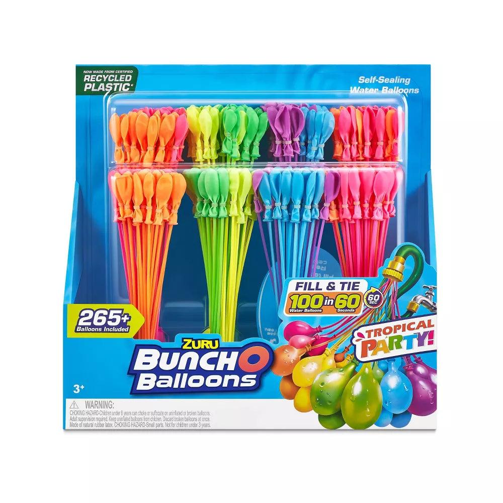 Bunch O Balloons Tropical Party Rapid-Filling Self-Sealing Water Balloons - 8pk