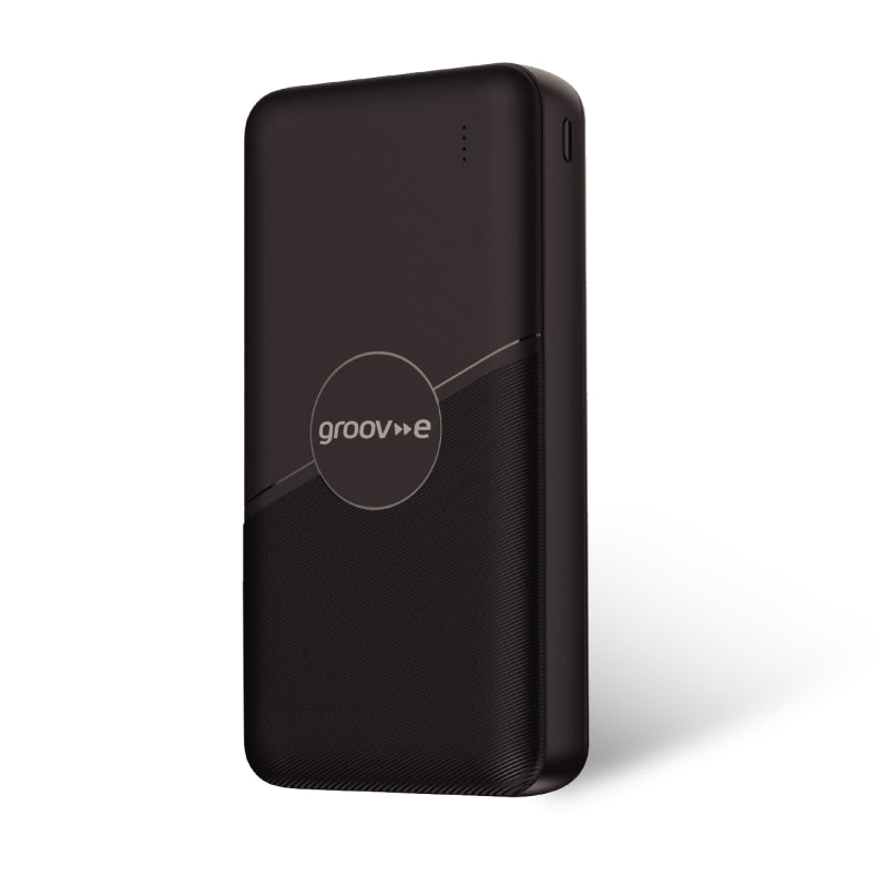 Groov-e Power Bank 20,000mAh Portable Charger - Black