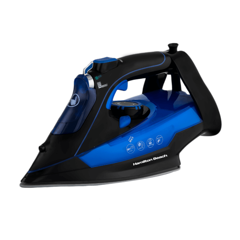 Hamilton Beach Pro SteamMax 3000W Blue Black Steam Iron Gadget