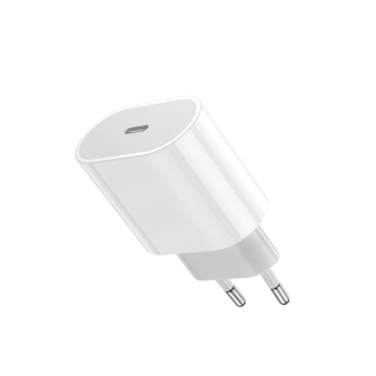 20W Single USB-C / Type-C Interface QC Travel Charger, Support Full QC Protocol, EU Plug