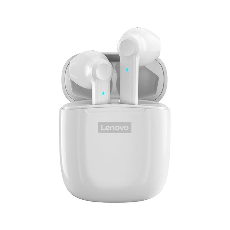 Lenovo TWS Hifi Level Dual Frequency Dynamic Coil Bluetooth Earphone (White)