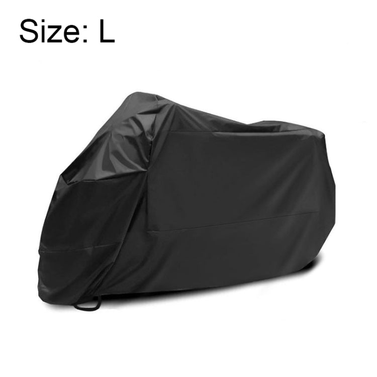 Oxford Cloth Motorcycle Electric Car Rainproof Dust-proof Cover, Size: L (Black)