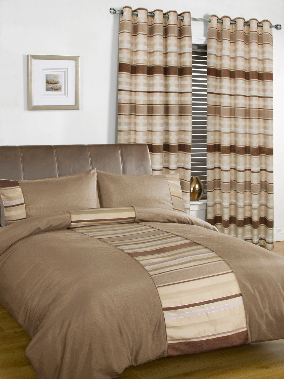 New York Duvet Set Single Cream