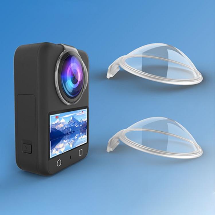 DJI Osmo 360 PULUZ Transparent Lens Guard PC Protective Cover