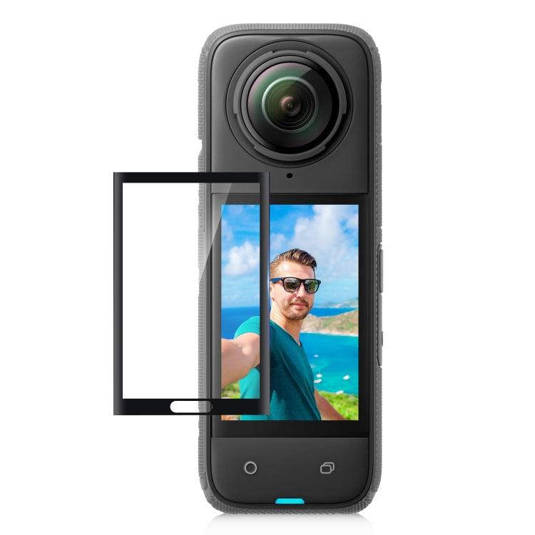 Insta360 X4 9H 2.5D Curved HD Screen Tempered Glass Film (Transparent)