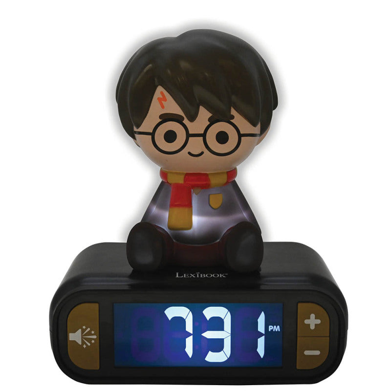 Lexibook 3D Harry Potter Childrens Clock with Night Light