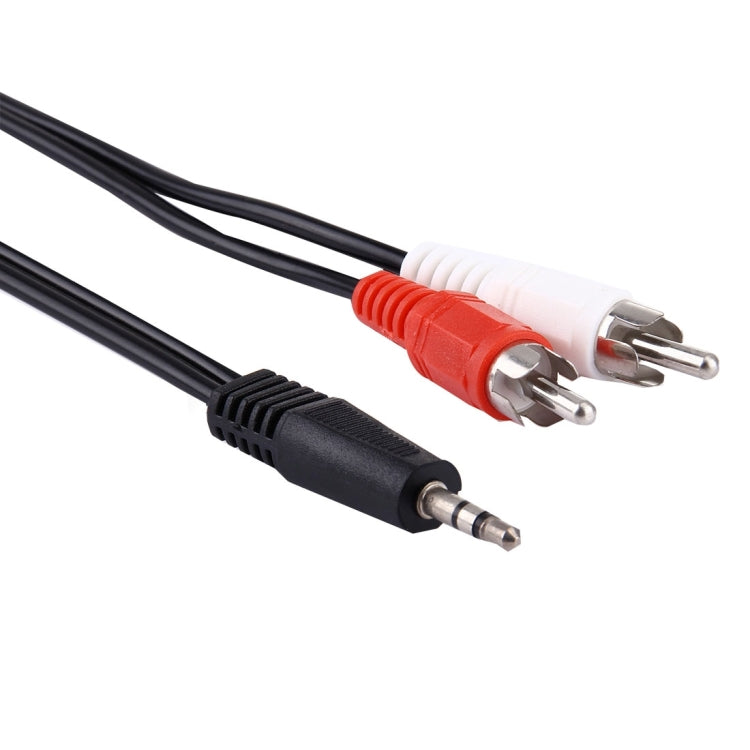 High-Quality 3.5mm Stereo to RCA Male Audio Cable - 1.5m Length