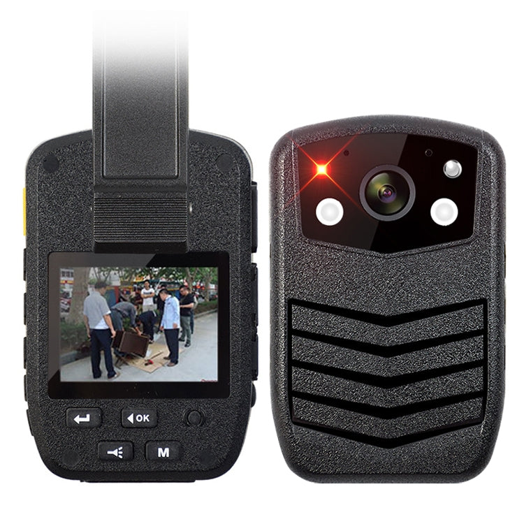 ZF902 HD 2.0 inch Display IP56 Waterproof Mini DVR Law Enforcement Recorder with Night Vision & 16GB TF Card - Black