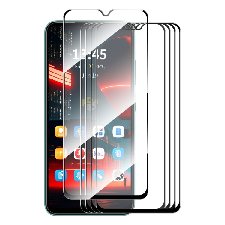 Xiaomi Redmi A4 5G ENKAY Hat-Prince Full Glue High Aluminum-silicon Tempered Glass Film