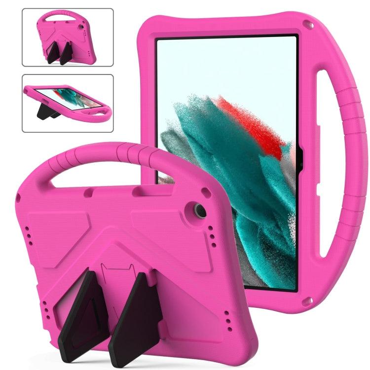 Samsung Galaxy Tab A9+ EVA Shockproof Tablet Case with Holder (Rose Red)