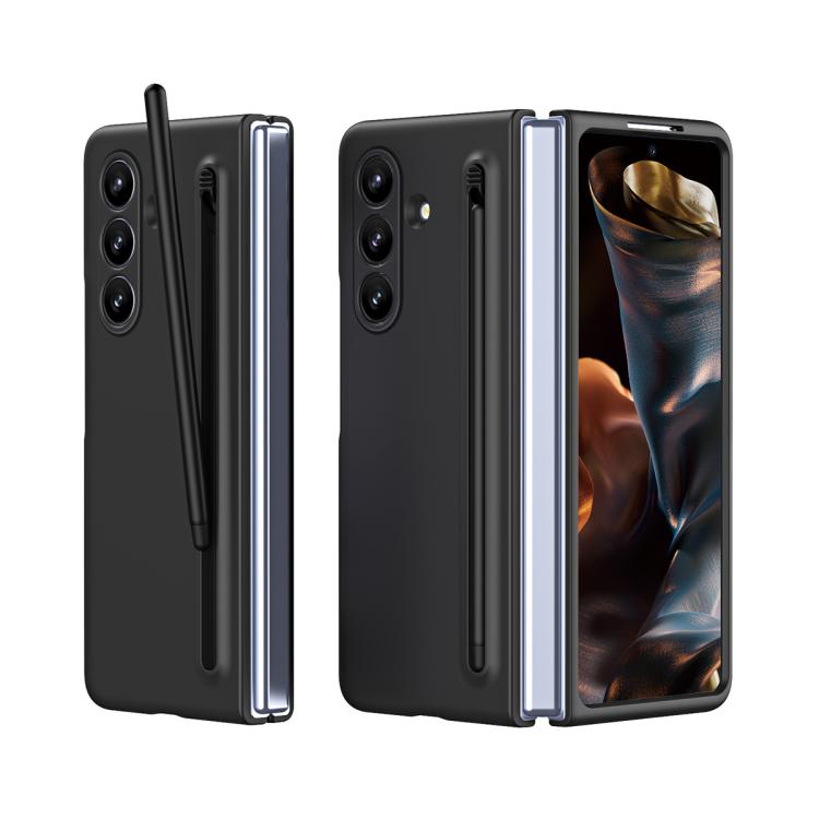 Samsung Galaxy Z Fold7 5G Skinfeel Shockproof Phone Case, No Pen (Black)