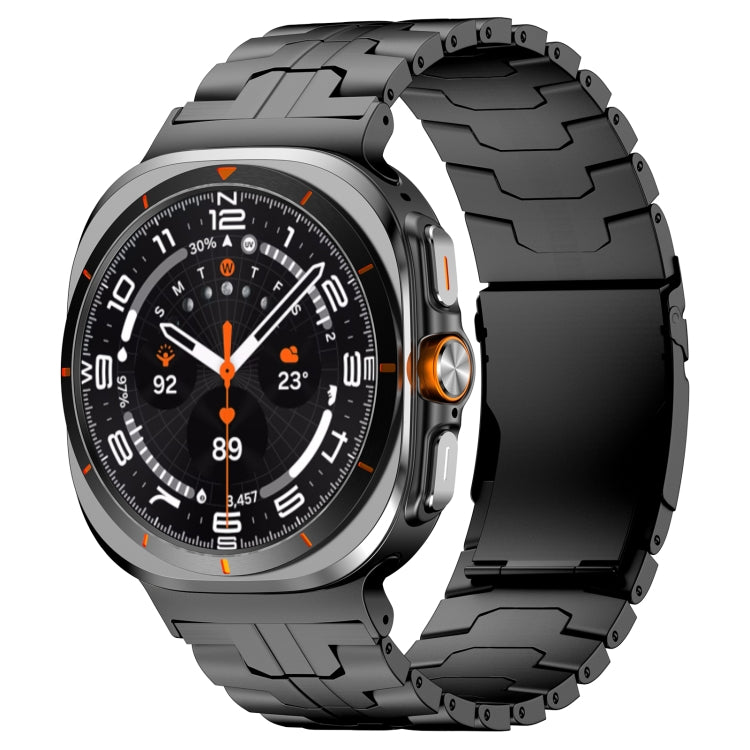 Samsung Galaxy Watch Ultra 47mm Titanium Alloy Metal Watch Band (Black)