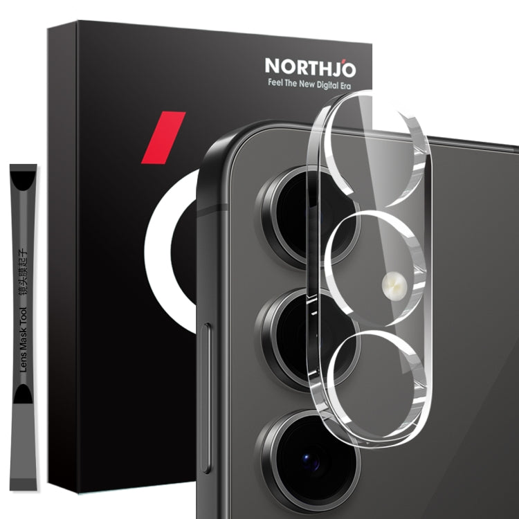 Samsung Galaxy S25 5G NORTHJO 3D HD Tempered Glass Camera Lens Protector