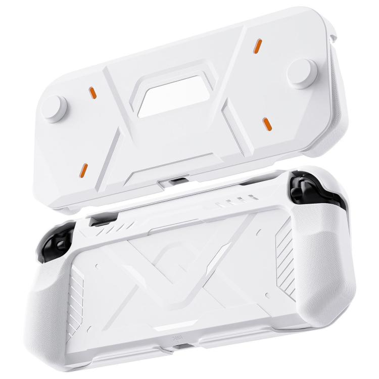 Nintendo Switch 2 Game Console Mecha Style TPU Protective Case (White)