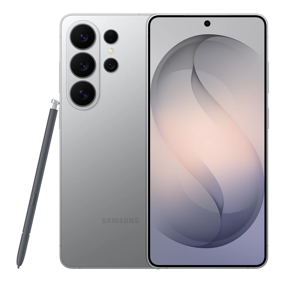 Samsung Galaxy S26 Ultra AI Phone - Silver Shadow, 12 GB Memory, 512 GB, Privacy Display, Snapdragon AP, 200MP Camera Storage, 5000 mAh Battery, Galaxy AI