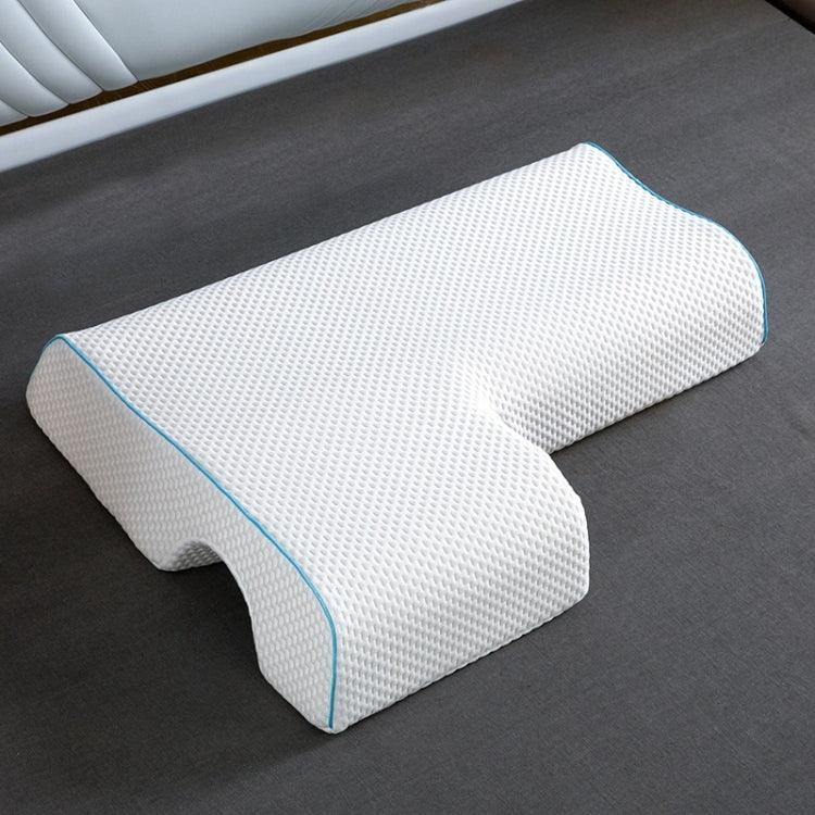 Couple Pillow Sleep Aid Memory Pillow Protect The Cervical Spine Pillow, 65x49x12cm, Colour: Right Arm (Tianti)