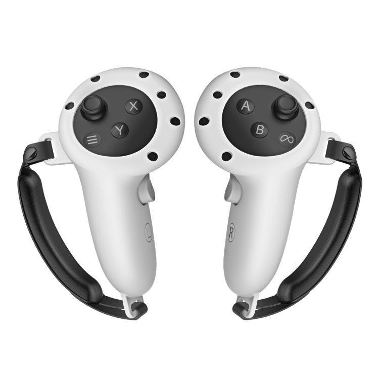 Meta Quest 3 Handle Silicone Protective Cover VR Accessories (Light Grey)