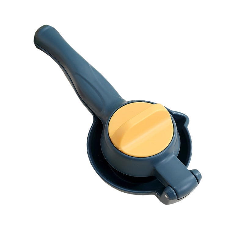 Household Manual Lemon Juicer Kitchen Folding Fruit Squeezer (Blue)