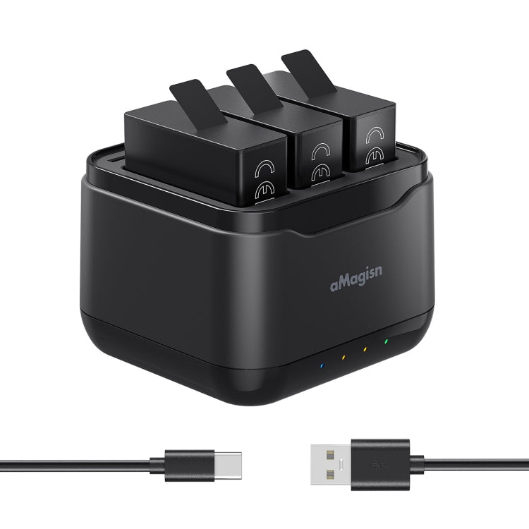 GoPro HERO13 Black AMagisn Battery Charger Charging Seat