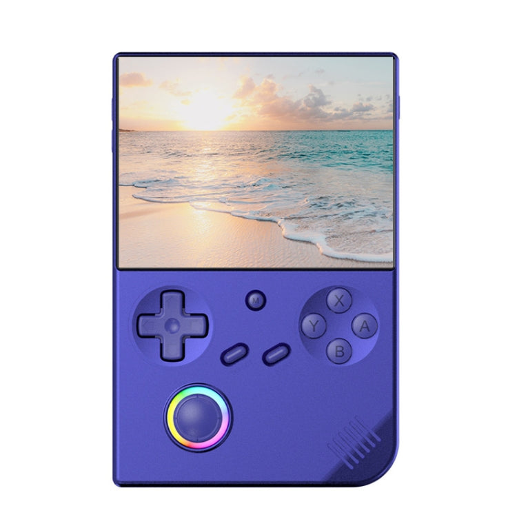 ANBERNIC Vertical HD Screen Joystick Game Console with Ambient Light - Portable Retro Handheld, 64GB+256GB (Blue)