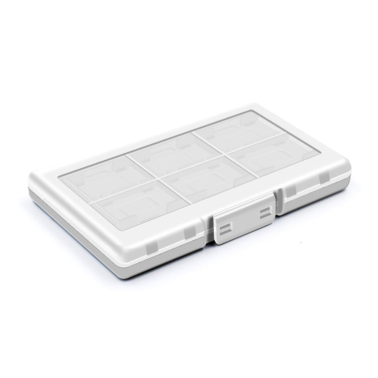 Nintendo Switch 2 and Switch OLED 12-in-1 Game Card Box Protective Case Cover - White