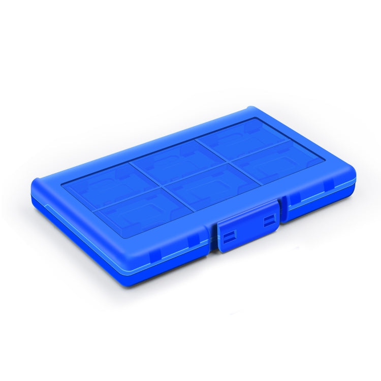 Nintendo Switch 2 / Switch OLED 12-in-1 Game Card Box Protective Case Cover - Blue