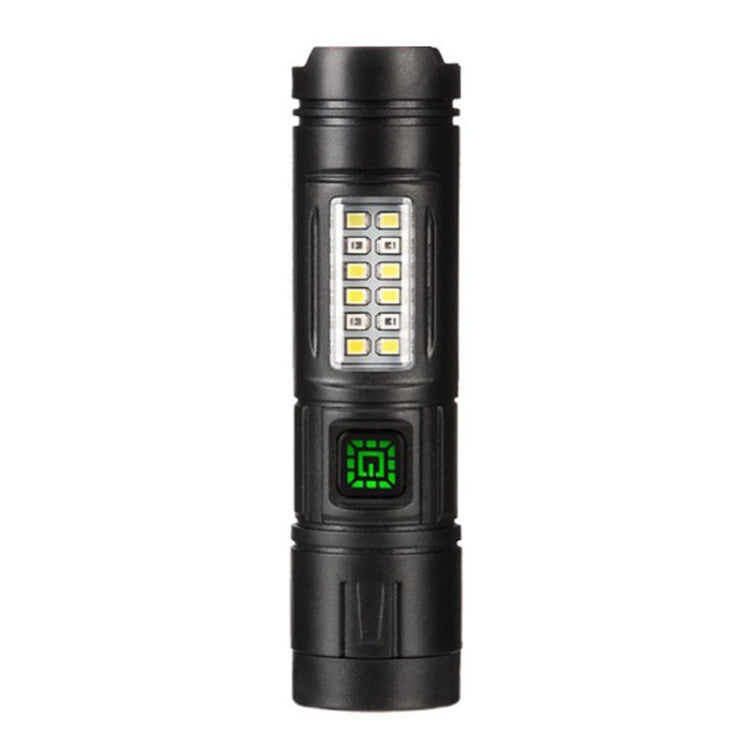 E-SMARTER CY011 Bright LED Side Light Flashlight - Mini Drop Proof Torch (Black)