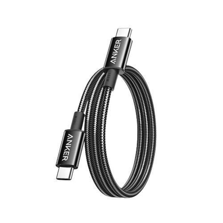 ANKER 1.5m 240W PD Fast Charging Dual Type-C Cable - Braided Data Cable (Black)