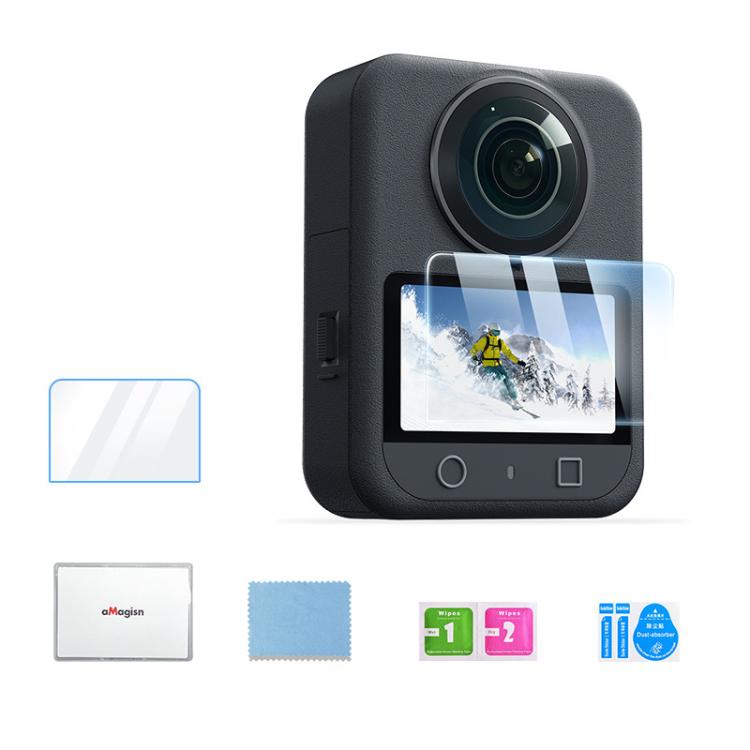 DJI Osmo 360 Camera HD Tempered Glass Screen Protector Set