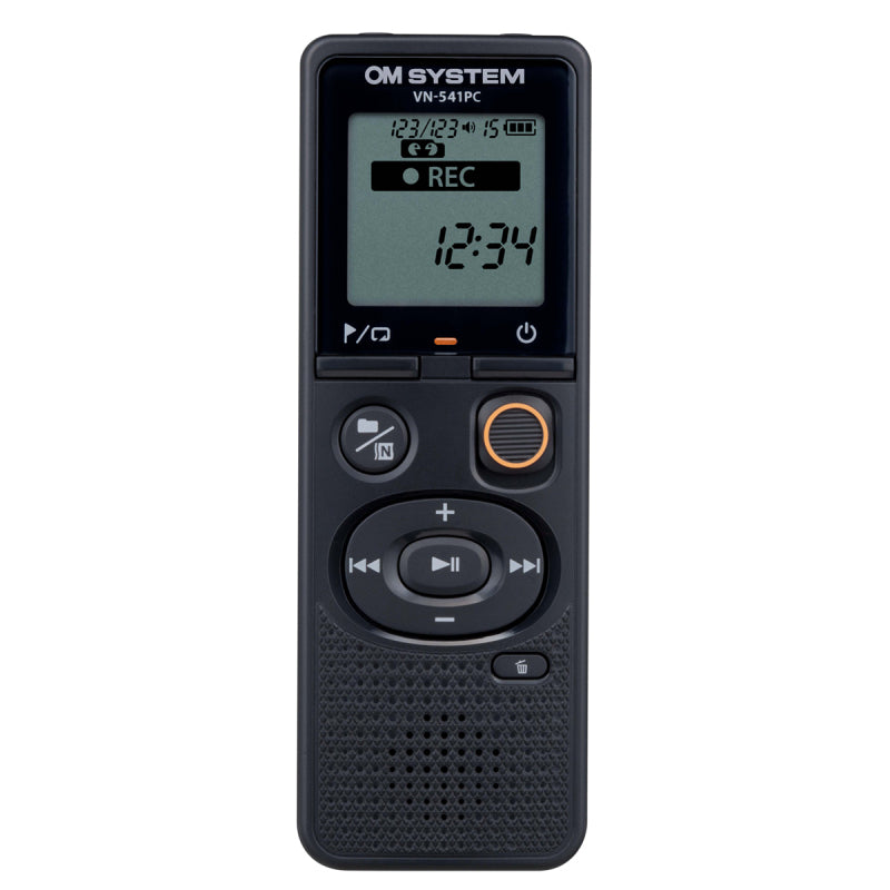 OM System Digital Voice Recorder 4GB with Micro-USB Cable