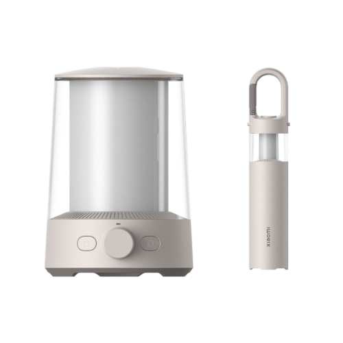 Xiaomi Multi-Function Camping Lamp Oak Gray, Separable dual-light design, Bluetooth smart control Colourful ambient lighting