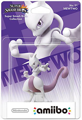 Nintendo Amiibo Character - Super Smash Bros. Series Figure (Mewtwo)